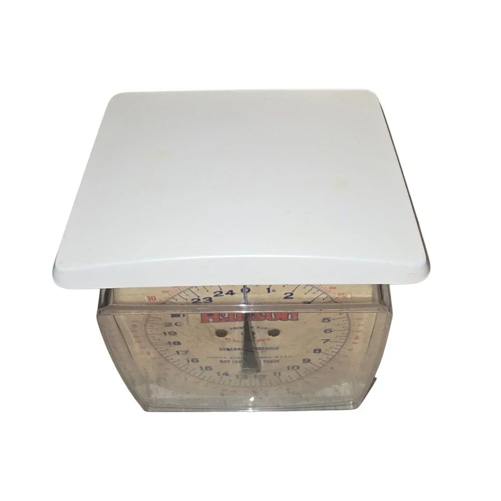 Vintage Hanson‎ Utility Scale 25lb x 1oz Shubuta USA Plastic General Household